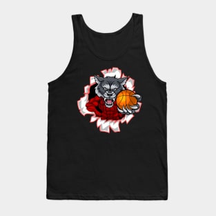 wolf ripping Tank Top